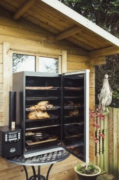 Bradley Digital Smoker 4-Rack / Elektro Räucherofen -Camping Geschäft 13238 Bradley Digital Raeucherofen