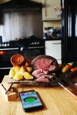 Meater Plus 50 Meter Reichweite Bluetooth Und WLAN Grillthermometer -Camping Geschäft 18381 Meater Ofenthermometer