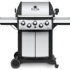 Broil King Signet 390 Gasgrill Inkl. Drehspieß - Grillfürst Deal Mit Zusätzlichen Edelstahl Grillrosten - Modell 2023 -Camping Geschäft 18844 Broil King Signet 390 946882 FRONT01