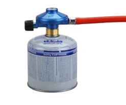 CADAC EN417 Regler 50mbar Mit Gasschlauch / Zum Anschluss Von Gaskartuschen