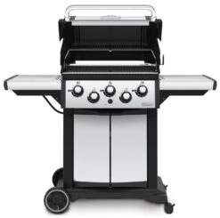 Broil King Signet 390 Gasgrill Inkl. Drehspieß + Grillfürst Fettschiene - Modell 2023 -Camping Geschäft 21503 Broil King Signet 390 946882 FRONT02