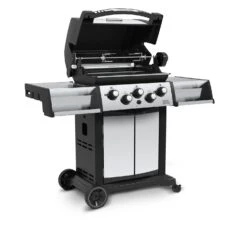 Broil King Sovereign 390 Gasgrill Inkl. Drehspieß + Grillfürst Fettschiene -Camping Geschäft 21507 987882 Broil King Sovereign Seite