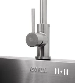 BULL Spülbecken In Der Größe S, 33 X 33 X 20 Cm, Inkl. Wasserhahn (für Warm/kalt) -Camping Geschäft 21619 Bull Spuelbecken Groesse S Edelsta 4 1613487078