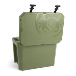 Petromax Kühlbox 50 Liter Oliv -Camping Geschäft 21797 Petromax Kuehlbox kx50 oliv back open