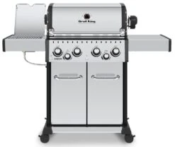 Broil King Baron S490 IR Gasgrill Inkl. Drehspieß + Infrarot-Seitenbrenner - Modell 2023