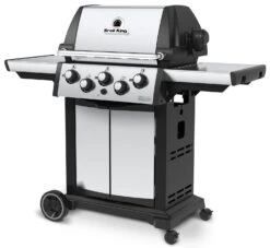 Broil King Signet 390 Gasgrill Inkl. Drehspieß - X-DEAL Inkl. Gussplatte, Fettschiene Und Abdeckhaube -Camping Geschäft 22020 Broil King Signet 390 946882 SIDE03