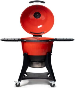 Kamado Joe Holzkohle Kugelgrill Kettle Joe -Camping Geschäft 22252 kamado joe kettle geoeffneter deck 6 1615364436