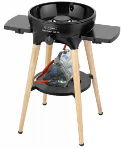CADAC Gasgrill Citi Chef 40 FS BBQ / Dome Matt Black, 50 Mbar -Camping Geschäft 22342 5615 20 04 citi chef 40 fs black 7 1