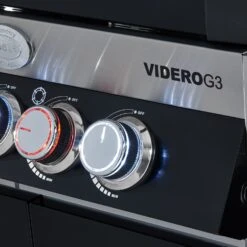 Rösle Gasgrill Videro G3 Schwarz - Modell 2023 -Camping Geschäft 25519 02 Gasgrill BBQ Station Videro G3 schwarz 50mbar