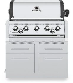 Broil King Outdoor Küche - Grillschrank Für 5-Brenner 962 Mm -Camping Geschäft 806600 Broil King Outdoor Kueche Grillschrank 5 Brenner Einbaugrill