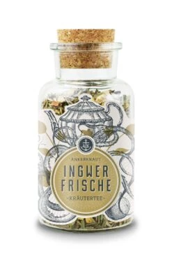 Ankerkraut Tee-Box "Kräuterliebe" - Mit Ankerblüte, Nana Minze, Ingwerfrische -Camping Geschäft Ankerkraut Ingwerfrische 4260347898036