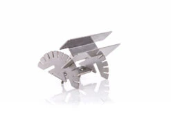 Axtschlag Flammlachsbrett Premium Line Kirsche - Klemmhalterung - Mit Patentierter Halterung Für Feuerstelle, Grillrost Und Gasgrill -Camping Geschäft Axtschlag Flammlachsbrett Premium Line Birke Halterung 2