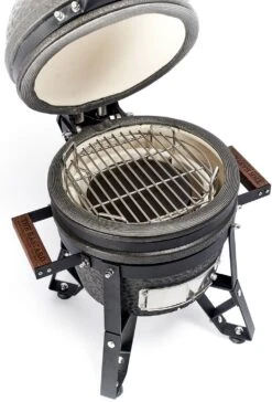 The Bastard Keramikgrill Urban Small - Schwarz Matt - Modell 2023 -Camping Geschäft Bastard Keramikgrill Urban Small Grillrostsystem BU206