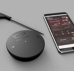 Big Green Egg CookPerfect Comfort Bluetooth Grillthermometer - Black Edition 12 Big Green Egg CookPerfect Comfort Bluetooth Grillthermometer - Black Edition -Camping Geschäft Big Green Egg Cook Perfect Black Edition App Steuerung