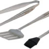 Big Green Egg Premium-Grillbesteck 3er-Set Aus Edelstahl -Camping Geschäft Big Green Egg Grillbesteck Set 116901