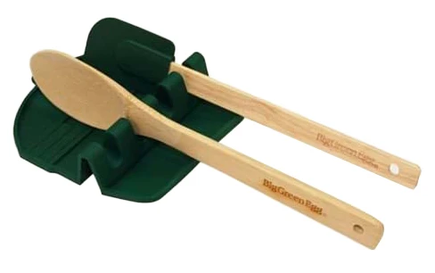Big Green Egg Kochlöffel Und Pfannenschaber Mit Silikonhalter 3 Big Green Egg Kochlöffel Und Pfannenschaber Mit Silikonhalter