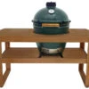 Big Green Egg Holztisch Aus Eukalyptusholz XLarge -Camping Geschäft Big Green Egg Holztisch Eukalyptusholz XL