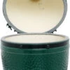 Big Green Egg Small Keramikgrill -Camping Geschäft Big Green Egg Small Keramikgrill Deckel offen