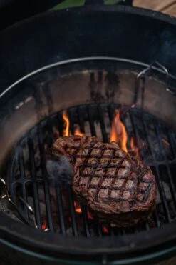 Big Green Egg 2-teiliger Ständerrost Large -Camping Geschäft Big Green Egg Staenderrost Large Cowboy