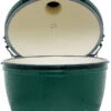 Big Green Egg XL (XLarge) Keramikgrill -Camping Geschäft Big Green Egg XL Keramikgrill Deckel offen