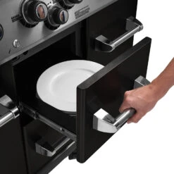 Broil King Imperial 690 XL PRO Black IR Gasgrill - Modell 2023 -Camping Geschäft Broil King Imperial 690 IR Schublade