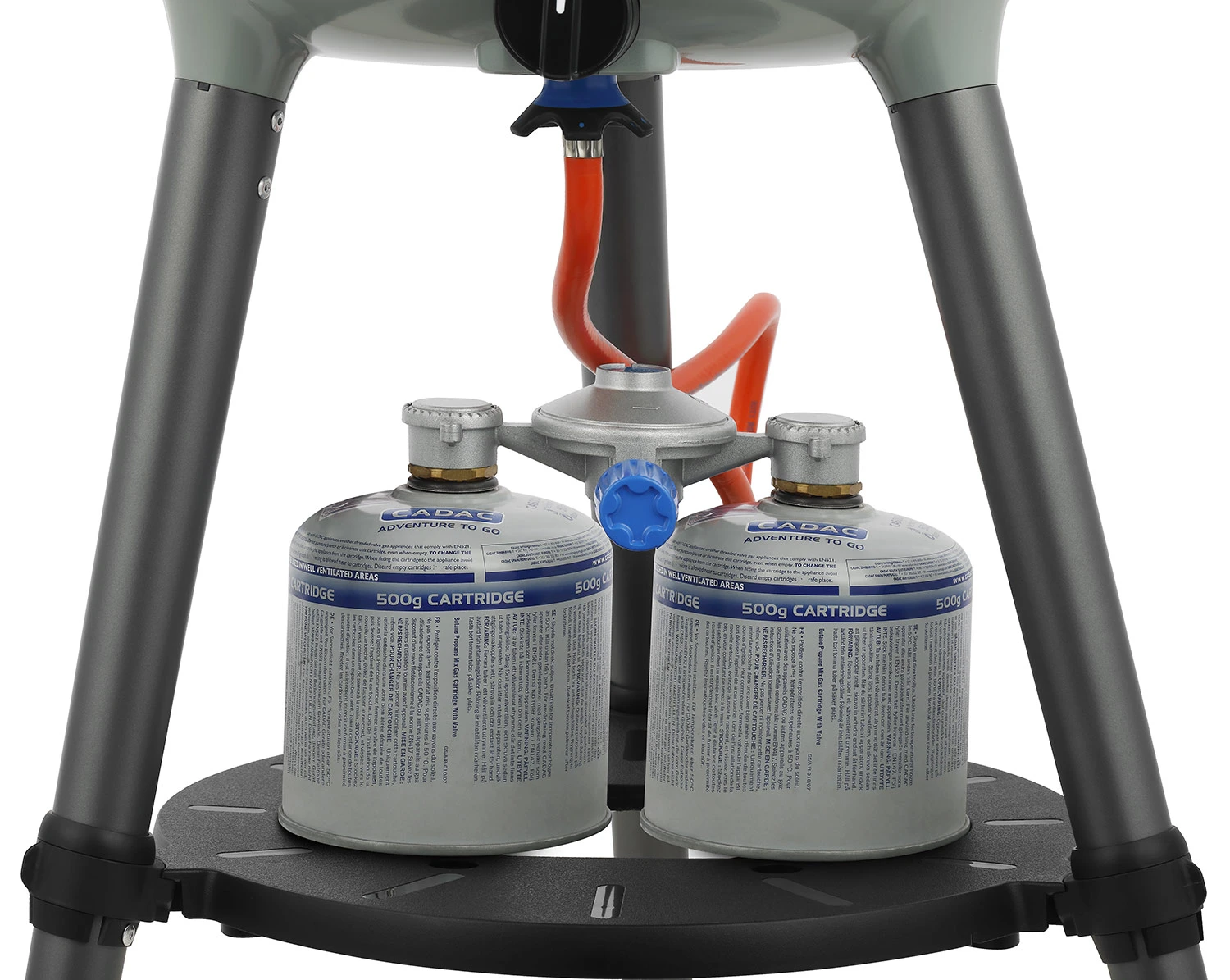 CADAC Camping Gasgrill Carri Chef 40 / BBQ + Dome - 50mbar 7 CADAC Camping Gasgrill Carri Chef 40 / BBQ + Dome - 50mbar – Bild 5