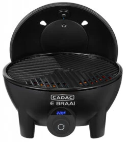 CADAC Elektrogrill Tischgrill E-Braai 40 BBQ / Dome Black 20 CADAC Elektrogrill Tischgrill E-Braai 40 BBQ / Dome Black -Camping Geschäft CADAC Elektrogrill Deckel Windschutz