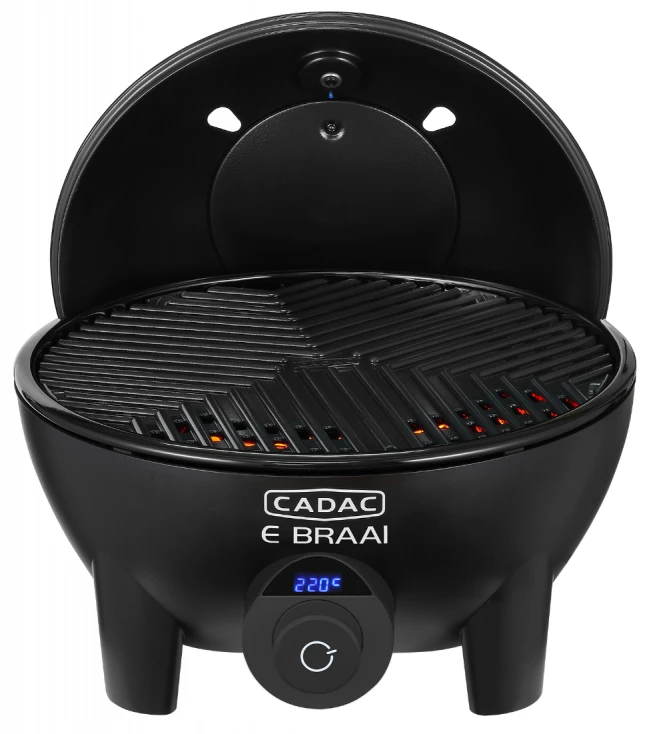 CADAC Elektrogrill Tischgrill E-Braai 40 BBQ / Dome Black 10 CADAC Elektrogrill Tischgrill E-Braai 40 BBQ / Dome Black – Bild 8