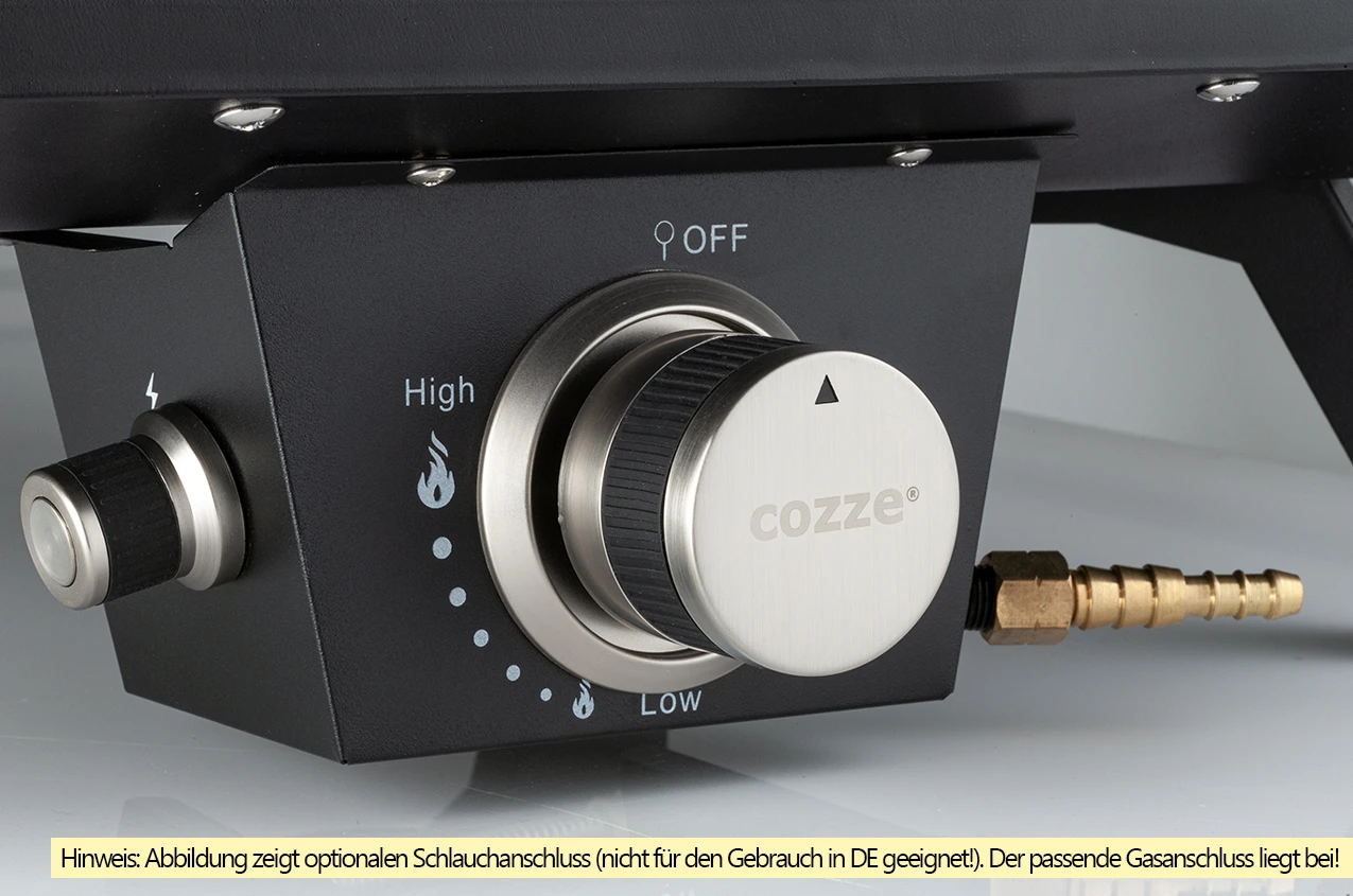 COZZE Pizzaofen Gas 34 Cm (13") - Inkl. Pizzastein 6 COZZE Pizzaofen Gas 34 Cm (13") - Inkl. Pizzastein – Bild 4