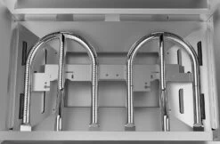 COZZE Plancha 600 / Plancha Grill Mit 2 Gusseisen Grillplatten -Camping Geschäft COZZE Planchagrill 600 Brenner