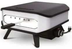 COZZE Pizzaofen Elektrisch 34 Cm (13") - Inkl. Pizzastein & Hitzeschild -Camping Geschäft Cozze Elektro Pizzaofen 13 Zoll Hitzeschild
