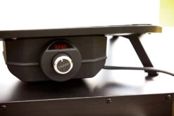 COZZE Pizzaofen Elektrisch 34 Cm (13") - Inkl. Pizzastein & Hitzeschild -Camping Geschäft Cozze Elektro Pizzaofen Temperaturregelung