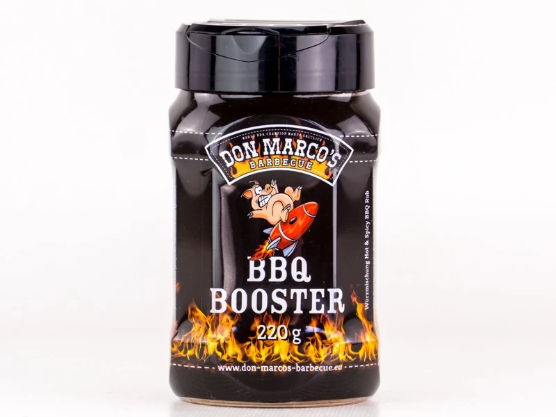 Don Marcos BBQ Booster BBQ Rub 220g Dose 3 Don Marcos BBQ Booster BBQ Rub 220g Dose