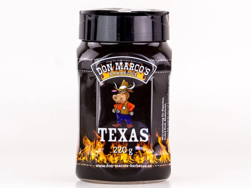 Don Marcos Texas Style BBQ Rub 220g Dose 3 Don Marcos Texas Style BBQ Rub 220g Dose