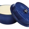 Grillfürst Emaillierter Dutch Oven Ohne Füsse DO6 - Blau 1 Grillfürst Emaillierter Dutch Oven Ohne Füsse DO6 - Blau -Camping Geschäft Dutch Oven ohne Fuesse DO 6 blau offen