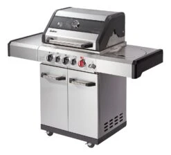 Enders Gasgrill Kansas II Pro 3 SIK Turbo -Camping Geschäft Enders Gasgrill Kansas II Pro 3 SIK Turbo 8713 seitlich