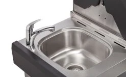 Enders Gasgrill Kansas II Pro 4 SIK Profi Turbo -Camping Geschäft Enders Gasgrill Kansas II Pro 4 SIK Profi Turbo Spuelbecken