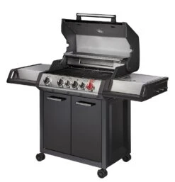 Enders Gasgrill Monroe Black Pro 4 IK Turbo 13 Enders Gasgrill Monroe Black Pro 4 IK Turbo -Camping Geschäft Enders Gasgrill Monroe Black Pro 4 IK Turbo Deckel