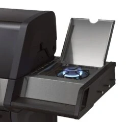 Enders Gasgrill Monroe Black Pro 4 IK Turbo 17 Enders Gasgrill Monroe Black Pro 4 IK Turbo -Camping Geschäft Enders Gasgrill Monroe Black Pro 4 IK Turbo Seitenkocher