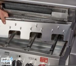 Enders Gasgrill Monroe Pro 4 SIK Turbo 37 Enders Gasgrill Monroe Pro 4 SIK Turbo -Camping Geschäft Enders Gasgrill Monroe Pro 4 SIK Turbo leichte Reinigung