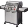 Enders Gasgrill Monroe Pro 4 SIK Turbo -Camping Geschäft Enders Gasgrill Monroe Pro 4 SIK Turbo seitlich