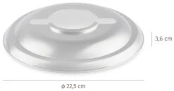 Feuerhand Reflektorschirm Verzinkt Für Baby Special 276 -Camping Geschäft Feuerhand Reflektorschirm Baby Special 276 Abmessungen