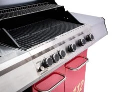 Grillfürst G510G 5-Brenner Gasgrill Mit Hochtemperaturbrenner Und Gusseisen Rosten - Feuerwehr Edition 27 Grillfürst G510G 5-Brenner Gasgrill Mit Hochtemperaturbrenner Und Gusseisen Rosten - Feuerwehr Edition -Camping Geschäft G510G FW Feuerwehrgrill Foto freigestellt 19