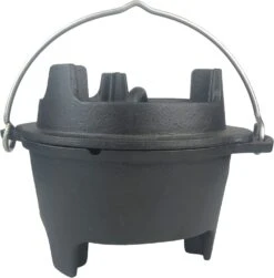 Grillfürst Dutch Oven Set BBQ Edition DO2 - X-DEAL Inkl. Tragetasche / Aufbewahrungstasche, Gusseisen Pflege Und Deckelheber -Camping Geschäft Grilfuerst DO2 Dutch Oven BBQ Edition Deckel Seite 1