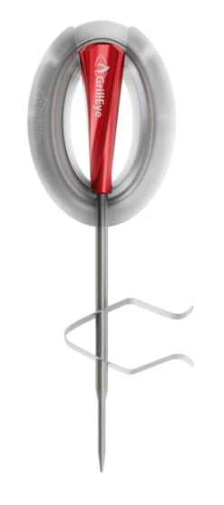 GrillEye MAX - Smart WiFi Grillthermometer Mit Cloud Funktion - Intant-Thermometer +/-0,1°C Präzise ( Grill Eye ) - Inkl. 2 IRIS Probe Temperaturfühler -Camping Geschäft GrillEye Iris Probe Temperaturfuehler GrillEye Max Instant 2