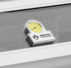 Grillfürst G401G Borussia Dortmund Edition 4-Brenner Edelstahl - Einbaugrill Mit Gusseisen Rosten -Camping Geschäft Grillfuerst BVB Logo Deckel Edelstahl