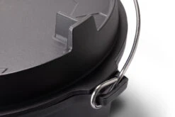 Grillfürst Dutch Oven BBQ Edition DO28 - XXL Dutch Oven -Camping Geschäft Grillfuerst Dutch Oven DO28 Deckelgriff