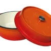 Grillfürst Emaillierter Dutch Oven Ohne Füsse DO4 - Orange 2 Grillfürst Emaillierter Dutch Oven Ohne Füsse DO4 - Orange -Camping Geschäft Grillfuerst Dutch Oven ohne Fuesse DO4 orange offen