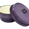 Grillfürst Emaillierter Dutch Oven Ohne Füsse DO6 - Lila -Camping Geschäft Grillfuerst Dutch Oven ohne Fuesse DO6 lila offen