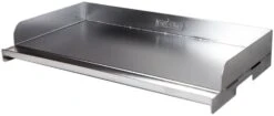 Grillfürst XL Edelstahl Plancha / Grillplatte / Teppanyaki Pfanne - 50 X 28 Cm